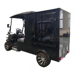 HKBG 2 Seater Enclosed Cargo <b>Box</b> 72V Battery Powered Electric Golf Cart - Product Image 3
