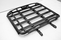 Barres de toit universelles pour voiture, panier de toit avec éclairage LED, porte-bagages en aluminium, porte-charge 4x4 de haute qualité, parrillas de techo