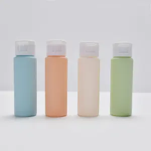 50ml Shampoo Conditioner Dispenser Bottle Lotion Flip Cap Cosmetic Squeeze Plastic Travel Dispenser Bottle