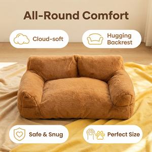 Cama para Mascotas en Forma de Sofá, Cálida para Invierno, Desmontable y Lavable, Universal para las Cuatro Estaciones, Venta al por Mayor Internacional - Product Image 4