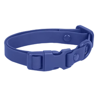 Étiquette personnalisée en PU avec lettres perlées, résistante, imperméable et réglable, pour accessoires de collier de chien