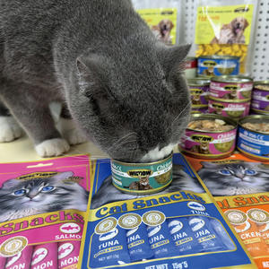 85g comida húmeda para gatos enlatada carne blanca nutrición engorde comida para mascotas bocadillos para gatos - Product Image 2