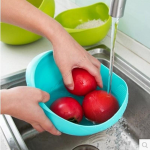 En gros WHY336 Ustensiles de cuisine en plastique de qualité alimentaire, passoire à riz, passoire de nettoyage, accessoires de cuisine, panier passoire égouttoir - Product Image 3