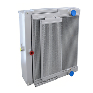 Intercambiador de Calor por Agua con Separador de Aceite y Aire para Sistemas de Aire Comprimido, Construcción Metálica - Product Image 3
