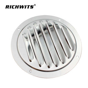 Grille d'aération ronde en acier inoxydable 316, sortie d'air, quincaillerie marine pour yachts - Product Image 2