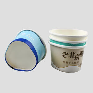 Disposable <strong>Paper</strong> <strong>Cup</strong> Thickened Custom Ice Cream Dessert <strong>Paper</strong> Bowl <strong>Paper</strong> <strong>Cup</strong> Triangle Injection Cover Customization - Product Image 6