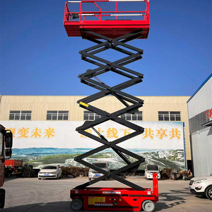 Zelfrijdende mobiele schaarhoogwerker 10m 12m 14m 16m 18m hoogte, werkplatform 4m-18m - Product Image 4