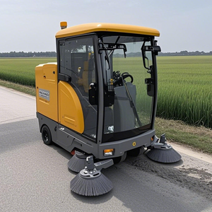 Balayeuse <span class=keywords><strong>électrique</strong></span> industrielle automatique à conduite autonome pour extérieur, vente directe usine, avec efficacité de 16 000/h, réservoir de poussière de 220 L et réservoir d'eau de 200 L - Product Image 2