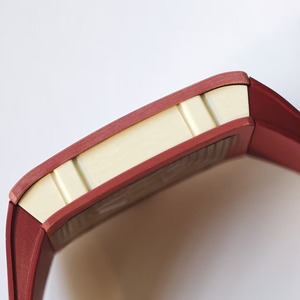 Top luxury business style 016 square titanium <b>case</b> with skeletonized design sapphire dial men's mechanical <b>watch</b> - Product Image 5