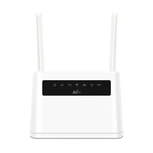 4G Lte Cat4 300Mbps 3G Router Met 4 Ethernet Rj45 Lan Poort 4G Mobiele Wifi Hotspot Met Sim Kaart Ontgrendeld 5000Mah Batterij