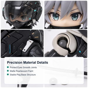 Figurine articulée Cyber Chibi en PVC personnalisée OEM ODM, jouet de collection, modèle à articulations mobiles, fabricant et fournisseur - Product Image 4