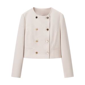 Odina новый стиль однотонный пиджак с поясом на талии пиджак и брюки комплект из 2 предметов блейзеры женские костюмы - Product Image 3