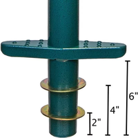 Ensemble d'outils de jardin bricolage robuste goutte à goutte Fertigation désherbeur outils de désherbage bouchon de gazon et sonde de Test de sol pour le jardinage de pelouse de fleurs