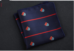 23*23Cm Người Đàn Ông Rắn Màu Tối Hoa Mẫu Túi Khăn Tay Tiệc Kinh Doanh Trang Phục Chính Thức Mặc Nhỏ Vuông Khăn Người Đàn Ông Thanh Lịch - Product Image 6