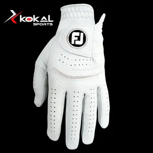 High Quality Soft Leather Men's Golf Gloves