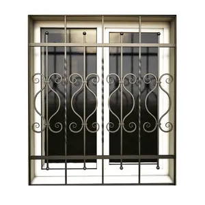 Grilles de <span class=keywords><strong>sécurité</strong></span> en acier <span class=keywords><strong>pour</strong></span> fenêtres, conception de fenêtres de <span class=keywords><strong>sécurité</strong></span> <span class=keywords><strong>pour</strong></span> la <span class=keywords><strong>sécurité</strong></span>, barreaux de <span class=keywords><strong>sécurité</strong></span> en fer forgé <span class=keywords><strong>pour</strong></span> fenêtres - Product Image 1