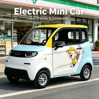 Voiture électrique compacte 2026 à succès avec 2 portes, 4 roues, 4 sièges, moteur 1000W, autonomie 50-120km, vitesse 45km/h