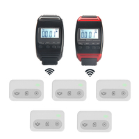 Répéteur de signal Meeyi, système d'appel sans fil, mini bouton d'appel pour invités, récepteur de cuisine, restaurant, montre-bracelet, bipeur