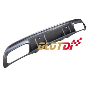 ดิฟฟิวเซอร์กันชนหลังคาร์บอนไฟเบอร์ สำหรับรถยนต์เมอร์เซเดส-เบนซ์ ซีคลาส W205 C43 C63 AMG ปี 2014-2019 พร้อมลิ้นสปอยเลอร์และสปลิตเตอร์  อะไหล่ตกแต่งตัวถังรถยนต์ - Product Image 4