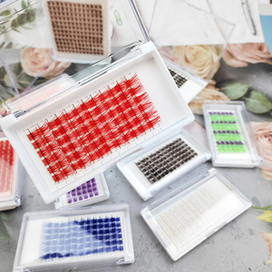 Phong Phú bầu trời tự làm cụm tự ghép mở rộng lông mi ở nhà màu phân khúc Lash Cụm - Product Image 1