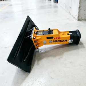 SB30 New Box Type Skid Steer Hydraulic Breaker HB20G Model Essential Core Engine Chisel for 2.5-4.5 Ton Excavators 1 Year - Product Image 1
