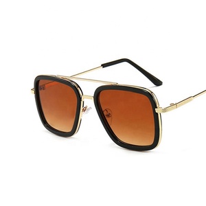 DOISYER 2020 Promotional Hot Sale Metal <strong>Frame</strong> Edith Iron Man Sun <strong>Glasses</strong> <strong>Baby</strong> Boys Sunglasses for Kids - Product Image 5