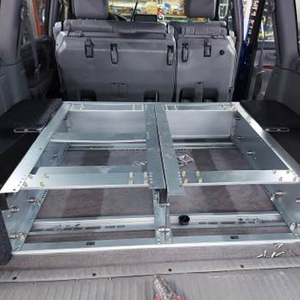 2023 tốt nhất 4WD SUV Modular xe tải GiườNg Lưu trữ thép duy nhất ngăn kéo hệ thống DIY bakkie Cargo van cắm trại công cụ hộp Bộ dụng cụ nội thất cho - Product Image 3