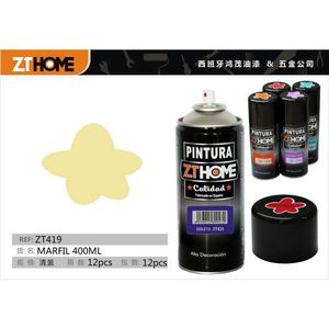 ZTHOME Pintura Spray Paint 400ML Violeta Craft Supplies - Product Image 3