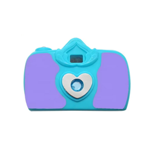 Princess Style Crown-Shaped Camera Heart Button for Girls' Gifts Girl Present Promotional Toys With Custom Logo Pattern Color