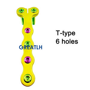 แผ่นล็อกสำหรับกระดูกและกล้ามเนื้อแผ่นกระดูกไทเทเนียมสำหรับสัตว์เลี้ยงเครื่องมือสำหรับกระดูกต้นขาหัก - Product Image 3