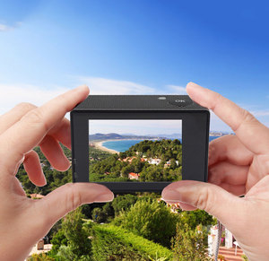 Caméra d'action étanche <span class=keywords><strong>moins</strong></span> chère, 1080P HD, 12MP, <span class=keywords><strong>micro</strong></span> externe, 140 degrés, écran LCD 2,0 pouces - Product Image 5