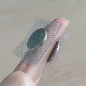Neodymium डिस्क कपड़े सिलाई मैग्नेट निविड़ अंधकार चुंबक तस्वीर बटन