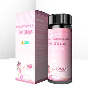 Carte d'auto-<span class=keywords><strong>test</strong></span> d'<span class=keywords><strong>inflammation</strong></span> du vagin féminin Papier de <span class=keywords><strong>test</strong></span> d'urine Bandelettes de <span class=keywords><strong>test</strong></span> de PH du vagin