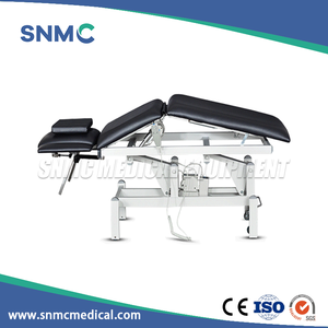Table d'examen par ultrasons <span class=keywords><strong>électrique</strong></span> en matériau PU de vente chaude pour lit d'examen hospitalier avec contrôle manuel <span class=keywords><strong>prix</strong></span> d'usine - Product Image 4
