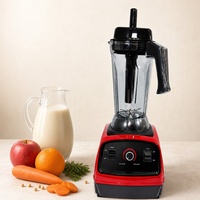 Commerciële blender 2,5L 2200W multifunctionele sojamelkmaker, voedselverwerker, sap- en fruitmixer voor ontbijtzaakjes