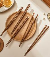 Vente chaude baguettes de bois personnalisées baguettes japonaises de haute qualité baguettes de sushi de cuisine pour restaurant