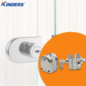 <strong>Glass</strong> <strong>Door</strong> Central <strong>Lock</strong> For Double <strong>Glass</strong> <strong>Door</strong> 10-15mm Tempered <strong>Glass</strong> To <strong>Glass</strong> <strong>Door</strong> <strong>Lock</strong> With Key Shop Restaurant - Product Image 1