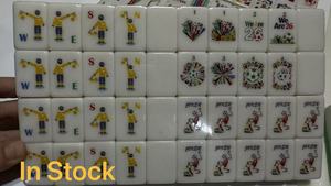 Juego <span class=keywords><strong>de</strong></span> Mahjong Conmemorativo Limitado con Temática <span class=keywords><strong>de</strong></span> Fútbol, Fichas <span class=keywords><strong>de</strong></span> Mahjong Acrílicas con Patrón <span class=keywords><strong>de</strong></span> Balón <span class=keywords><strong>de</strong></span> Fútbol en Relieve para Fiestas y Reuniones al Aire Libre - Product Image 3