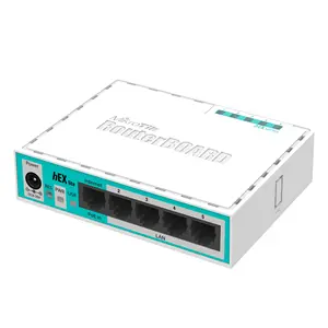 High Performance 5 Port Gigabit Mini Ethernet Router RB750Gr3 hEX Router