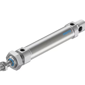 Festo Double Acting Standard Cylinder 32mm 25mm Stroke Pneumatic Steel Body - Product Image 2