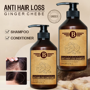 Acondicionador Herbal de Jengibre Unisex, Suero para el Cuero Cabelludo, Champú y Gel de Ducha Anticaída para el Crecimiento del <span class=keywords><strong>Cabello</strong></span>, para Adultos y <span class=keywords><strong>Cabello</strong></span> Teñido - Product Image 3