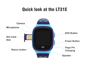 Smartwatch 4G per Bambini con GPS, Tracker, SIM, Videochiamate, SOS, Impermeabile IP67 - Product Image 6