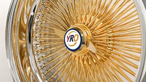 Rines YRO Forjados a Medida de 13 14 15 20 22 24 Pulgadas, <span class=keywords><strong>100</strong></span> Radios, Cromados en Oro, para Autos de Pasajeros Clásicos de Lujo y SUV - Product Image 2