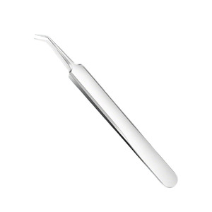 Aguja para acné de acero inoxidable, pinzas para espinillas, removedor de puntos negros, tratamiento para el acné, pinzas de punta curva, pinzas para células, herramientas de belleza - Product Image 5