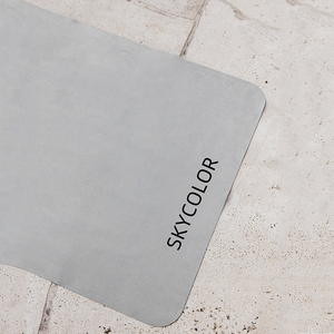 Esterilla de Yoga de goma antideslizante para mujer con <span class=keywords><strong>marcas</strong></span> de alineación anillo de potencia de haz ponderado tobillo muñeca peso Pilates anillo mancuerna - Product Image 6