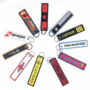 Hot Sale Personalized Embroidery Keychain with Custom Logo Promotional Fashion Woven Fabric <b>Key</b> Tag <b>Key</b> <b>Chain</b> - Product Image 6