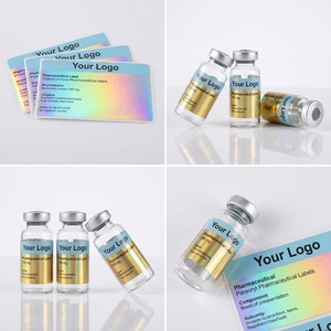 Étiquettes personnalisées pour flacons de 3 ml, 5 ml, 10 ml, 20 ml, 30 ml, étiquettes adhésives en vinyle imperméables pour peptides, logo personnalisé - Product Image 6