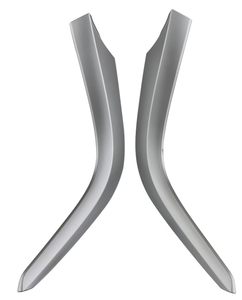 Moldura Decorativa Inferior del Tablero, Izquierda+Derecha, <span class=keywords><strong>Gris</strong></span> Plateado, 55433-02121 55432-02220 55433-02140 para Toyota <span class=keywords><strong>Corolla</strong></span> 2009-2013 - Product Image 4