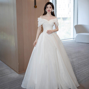 open lace back dress Gray High Neck Pleated Dress main image 1