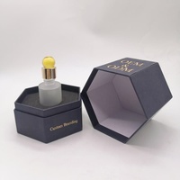 Boîte cadeau hexagonale en papier de luxe personnalisée pour l'emballage de cosmétiques et de thé matcha OEM ODM